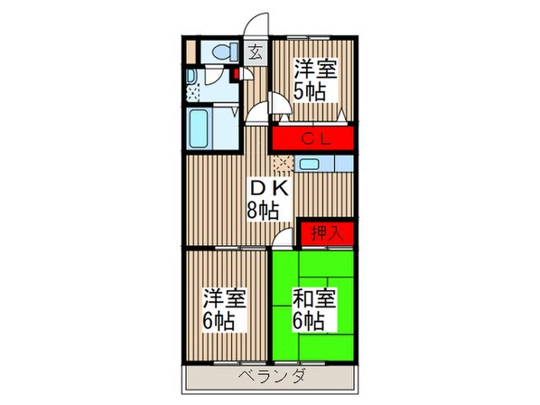 エビデンス上尾の物件間取画像